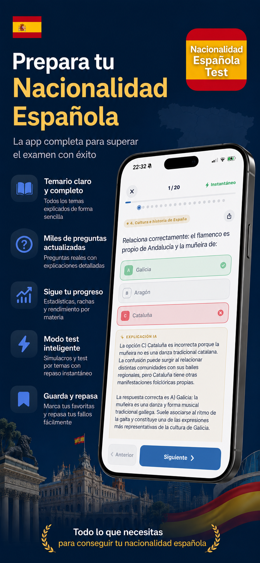 Prepara tu nacionalidad española y aprueba con éxito